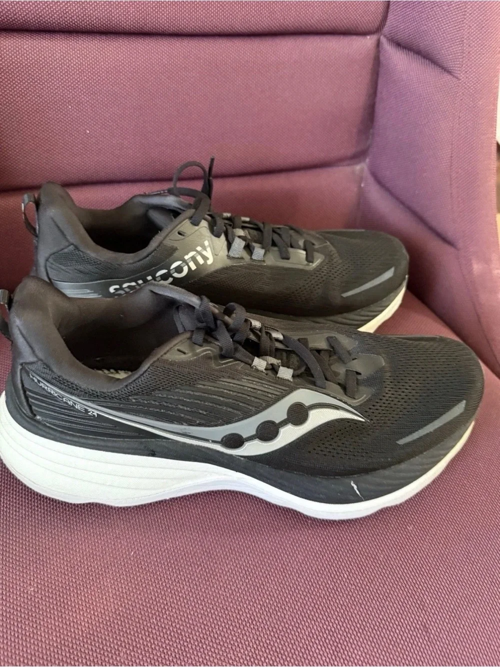 Saucony Black and Gray Men's Running Shoes